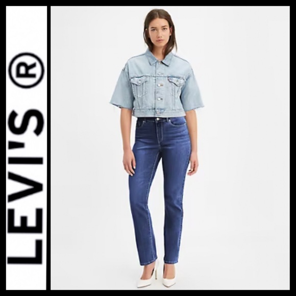 Lev’s Women’s 505 Straight Leg Jeans - Picture 1 of 9